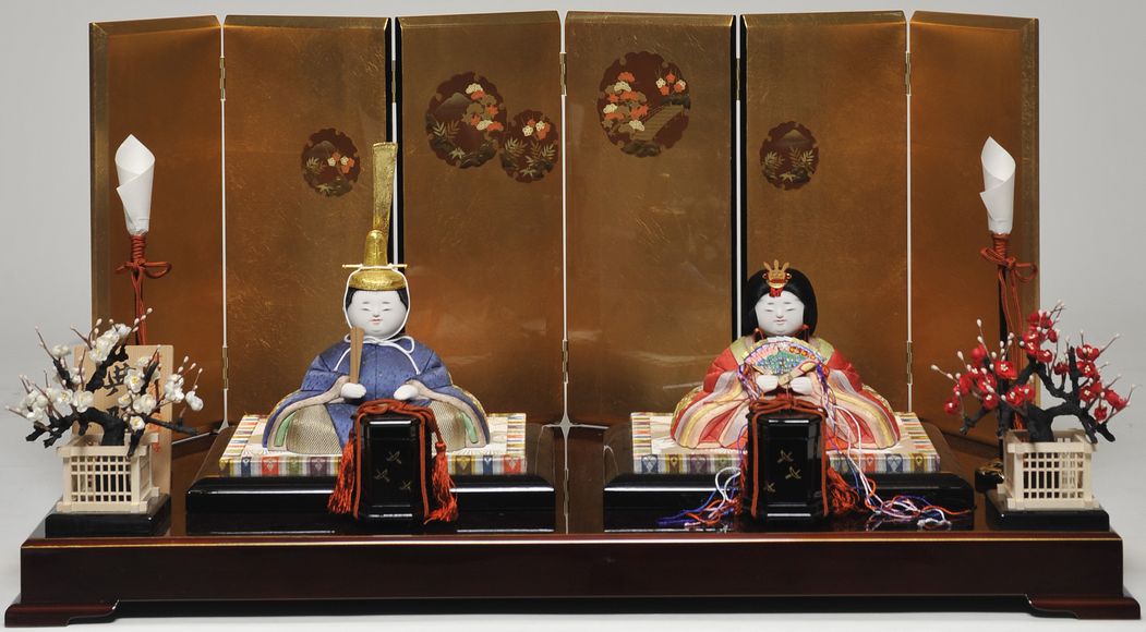 無形文化財　原米洲　日本人形